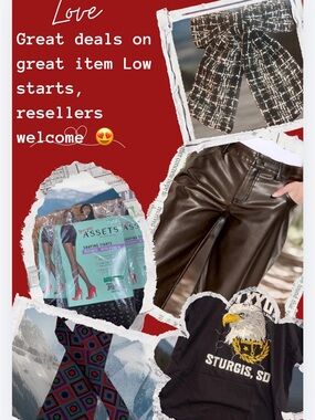 A variety of new with tags items for men, women, and children. Bundle‎ to save